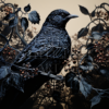 Gothic Black Bird