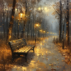Bench in the park